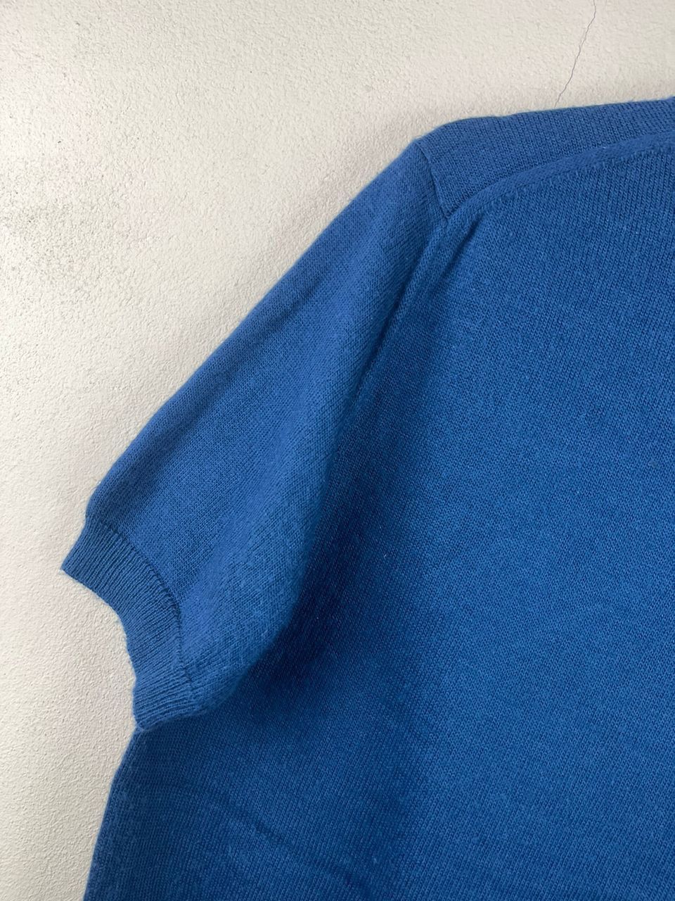 Comme des Garcons Homme Plus × Japanese Brand × Rei Kawakubo AD1998 Short Sleeve Knit Sweater Size US M / EU 48-50 / 2 - 14 Thumbnail
