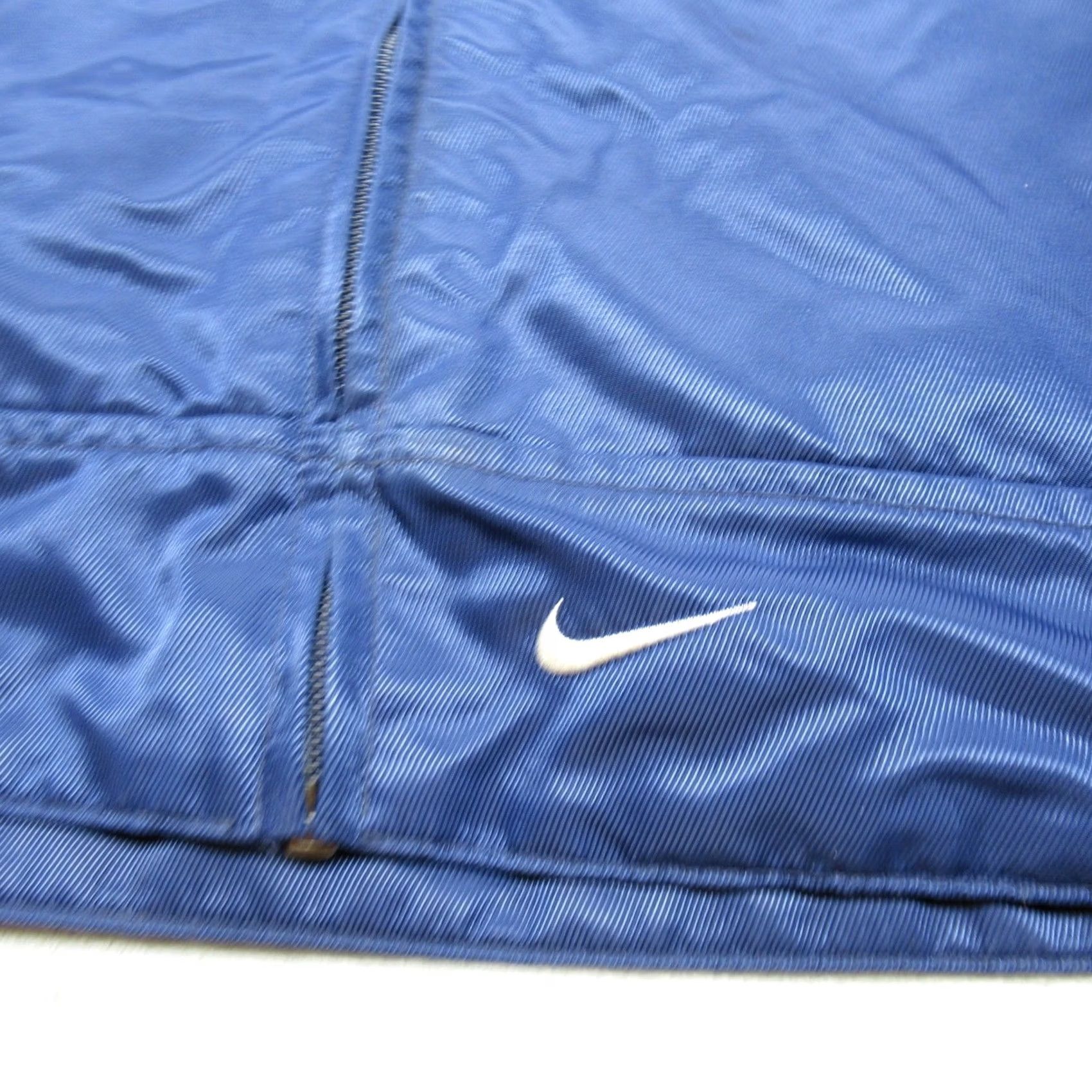 Nike VINTAGE Nike Jacket Mens Large Blue Yellow Reversible Hooded Full Zip VTG 90'S Size US L / EU 52-54 / 3 - 6 Thumbnail