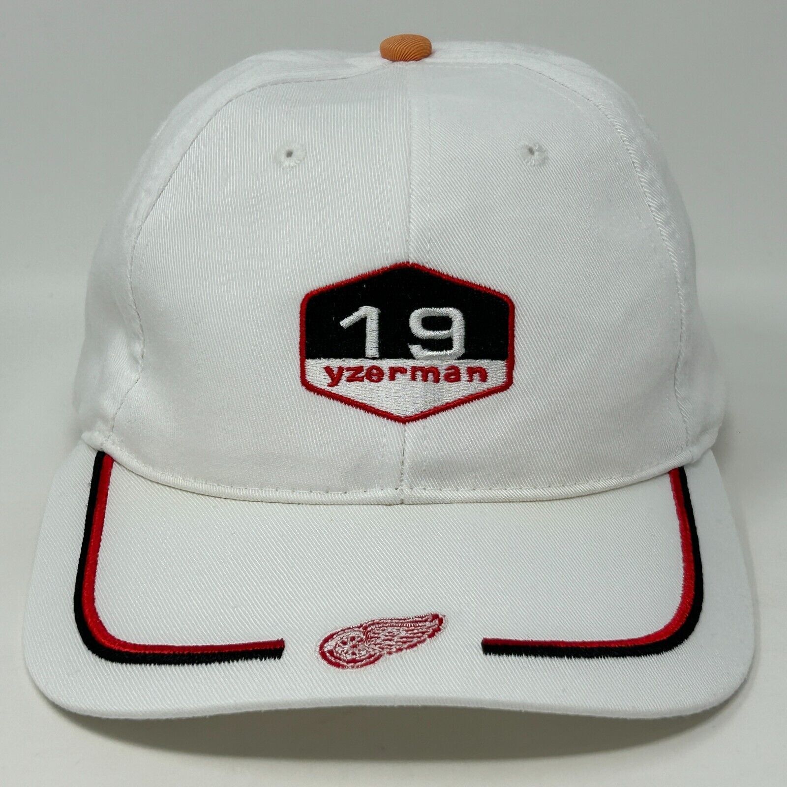 Vintage Vintage 90s Detroit Red Wings Steve Yzerman Hat Cap NHL Size ONE SIZE - 12 Thumbnail