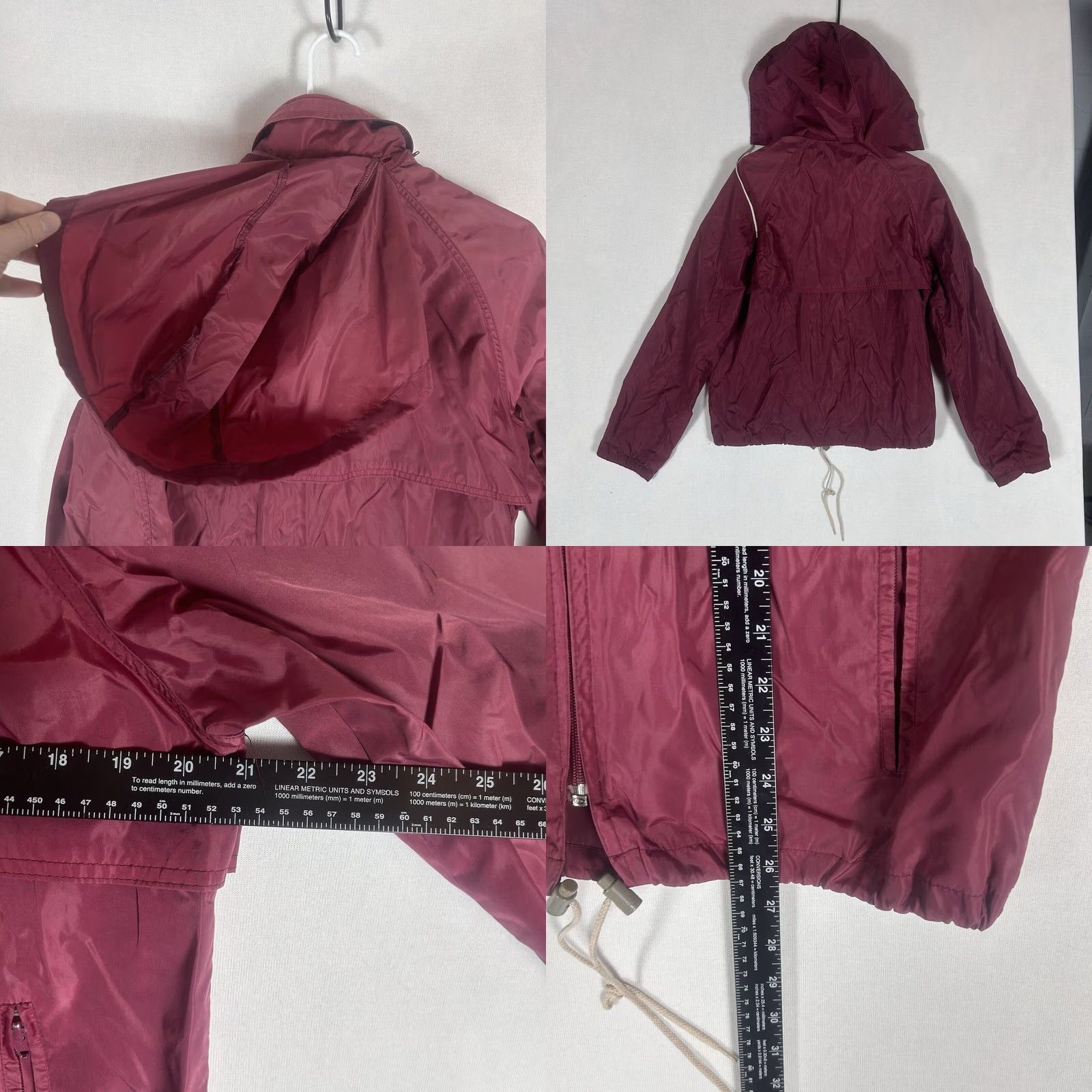 Eddie Bauer VINTAGE Eddie Bauer Mens Windbreaker Small Red Nylon Jacket Stowable Hood 90s Size US S / EU 44-46 / 1 - 8 Thumbnail