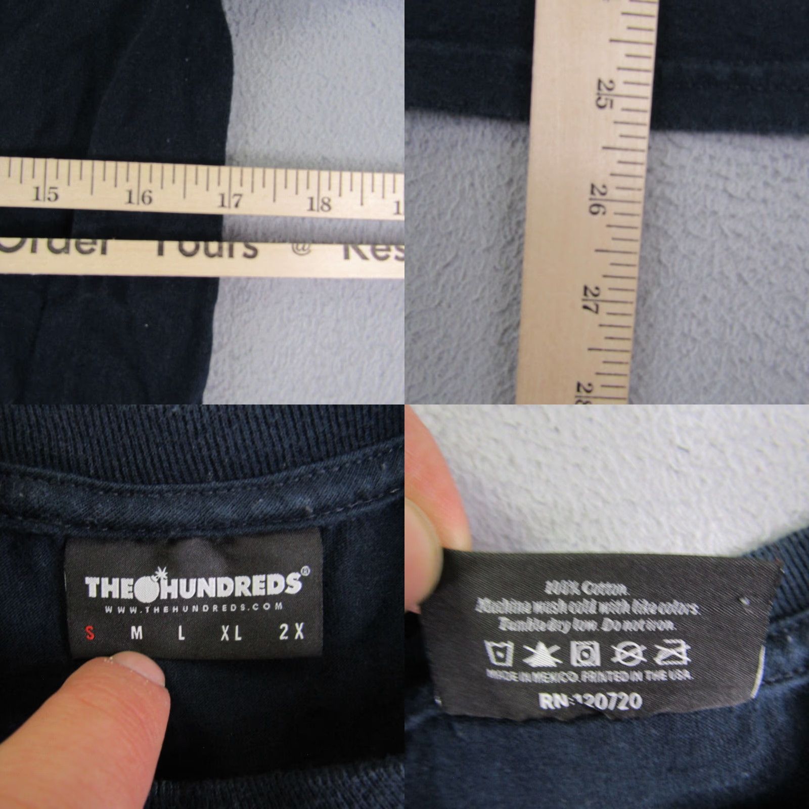 The Hundreds VINTAGE The Hundreds Death Row Shirt Mens Small Black Hip Hop Tee 90s Streetwear Collected Logo Mens Size US S / EU 44-46 / 1 - 8 Thumbnail