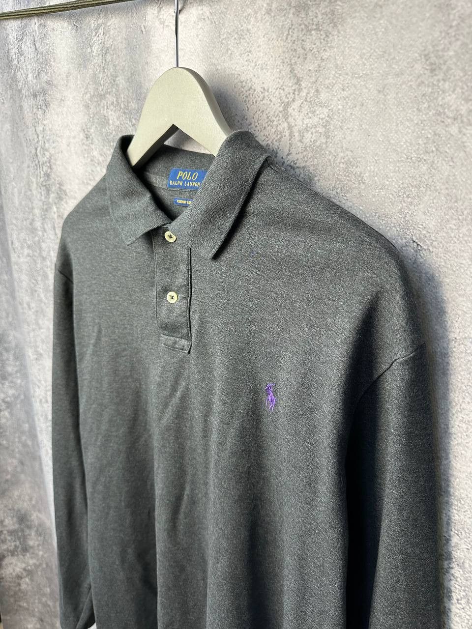Polo Ralph Lauren × Ralph Lauren Polo Ralph Lauren Polo Long Sleeve Sweatshirt Gray Size US L / EU 52-54 / 3 - 6 Thumbnail