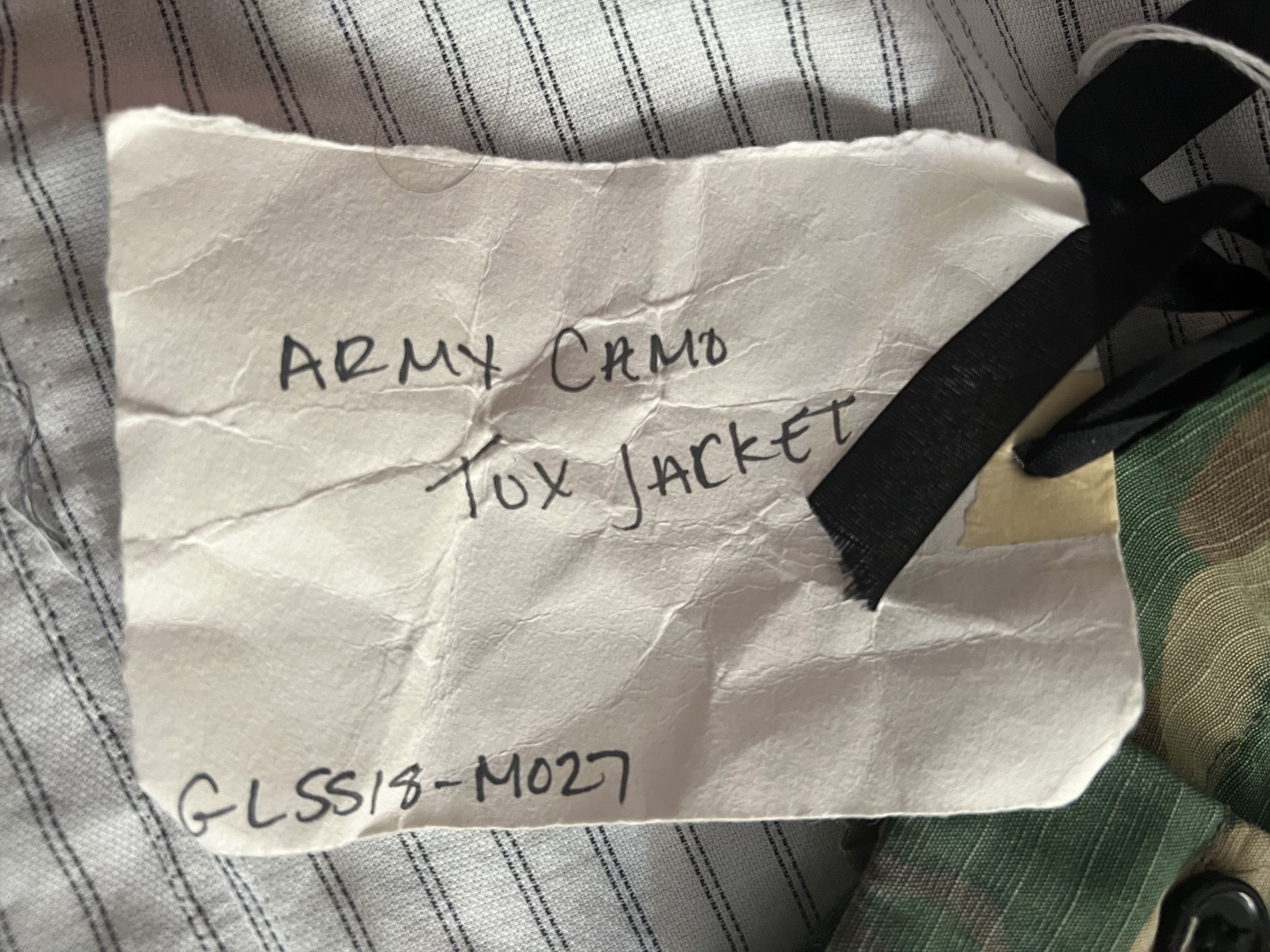 Greg Lauren GL Army Camo Tux Cargo Jacket Size US M / EU 48-50 / 2 - 8 Thumbnail