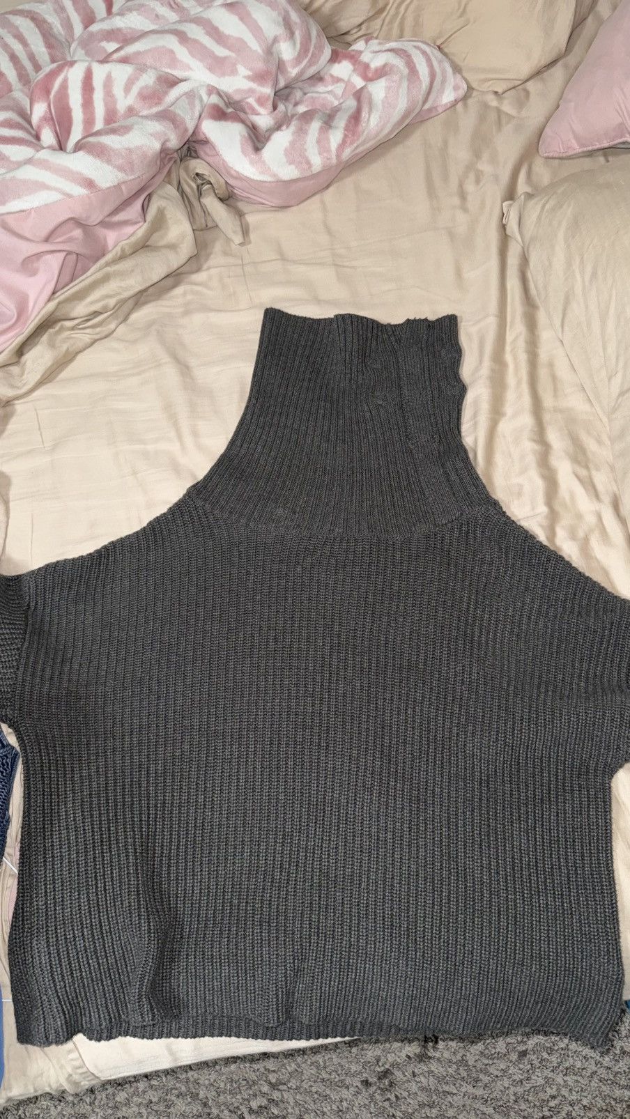 Ralph Lauren NWT Lauren Ralph Lauren Gray Turtleneck Sweater LRL Size L / US 10 / IT 46 - 6 Thumbnail