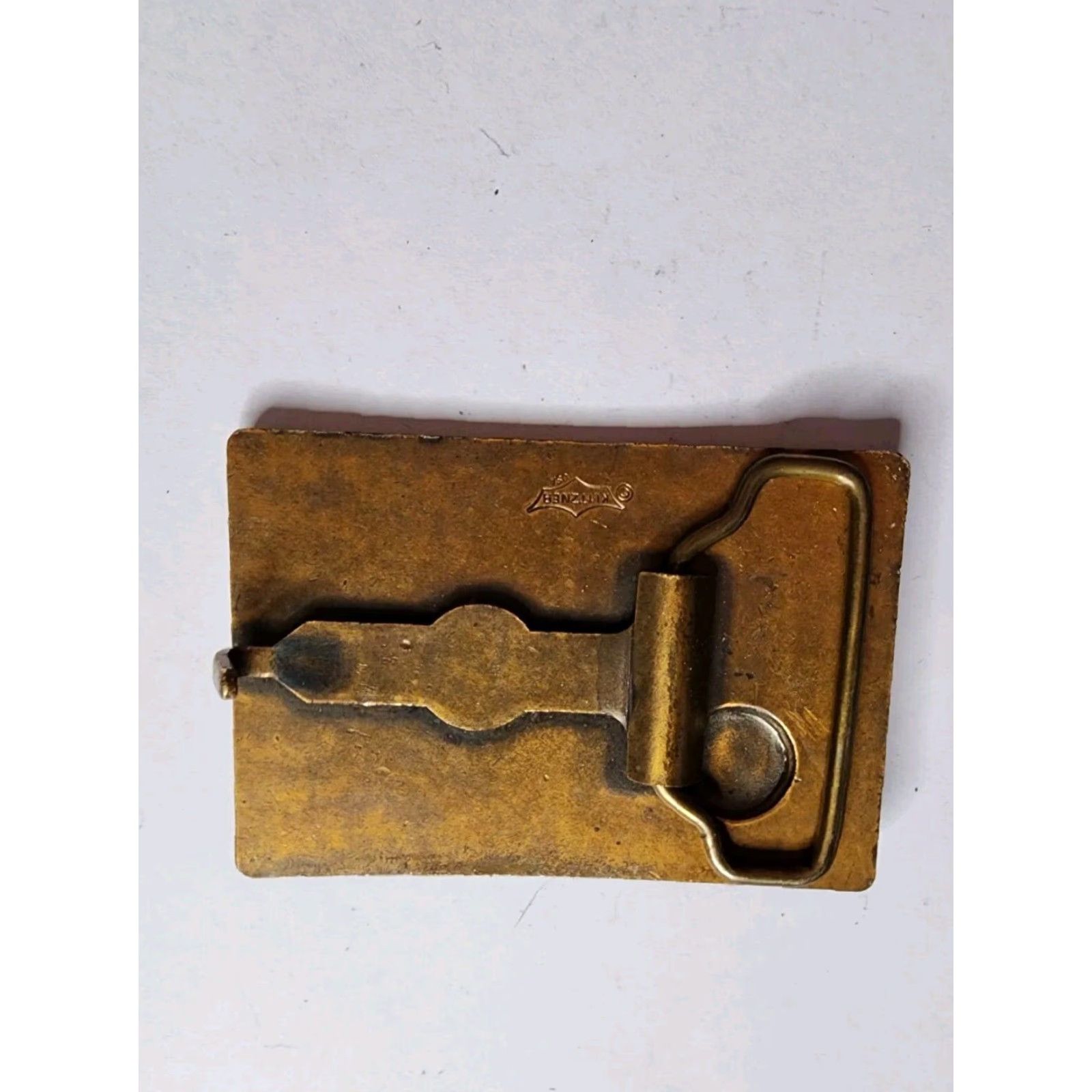 Vintage VINTAGE Klitzner Shriners On Camels Caravan Masonic Masons Brass Belt Buckle USA Size ONE SIZE - 3 Thumbnail