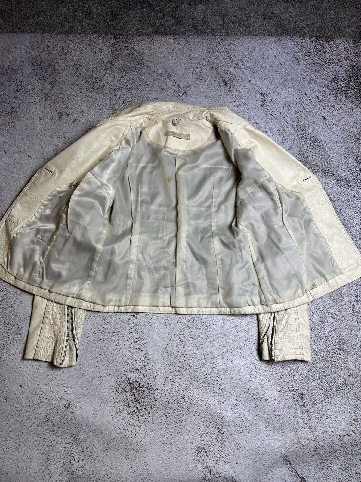 Japanese Brand × Vintage Leather jacket l.g.b japanese goa archive y2k Size M / US 6-8 / IT 42-44 - 10 Thumbnail