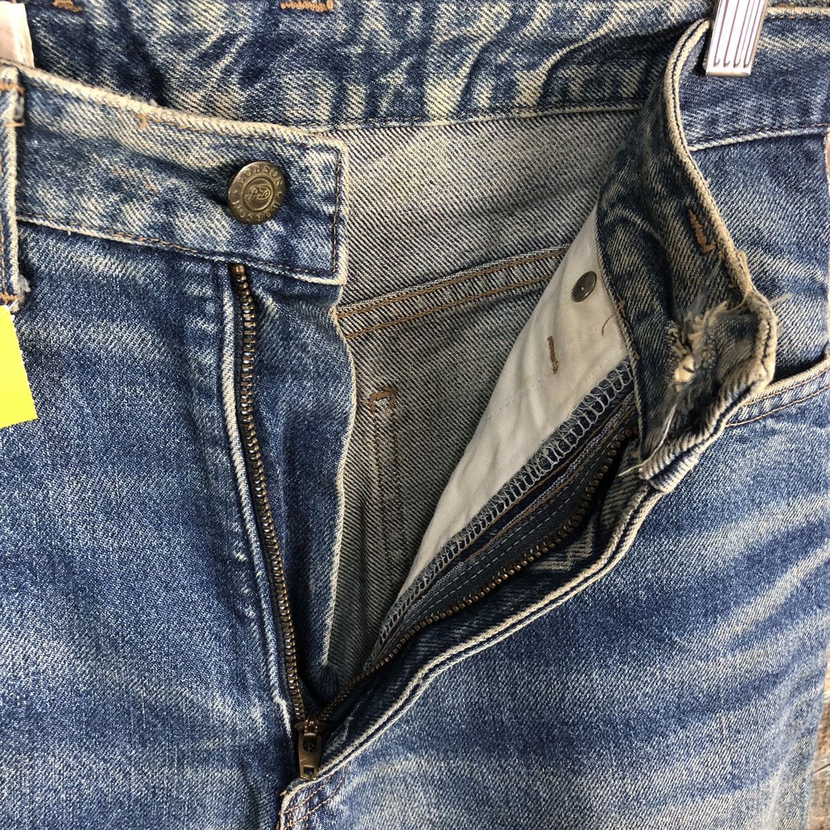 Vintage DL Bobson Pro Blue vintage Denim Pants #C176 Size US 29 - 12 Thumbnail