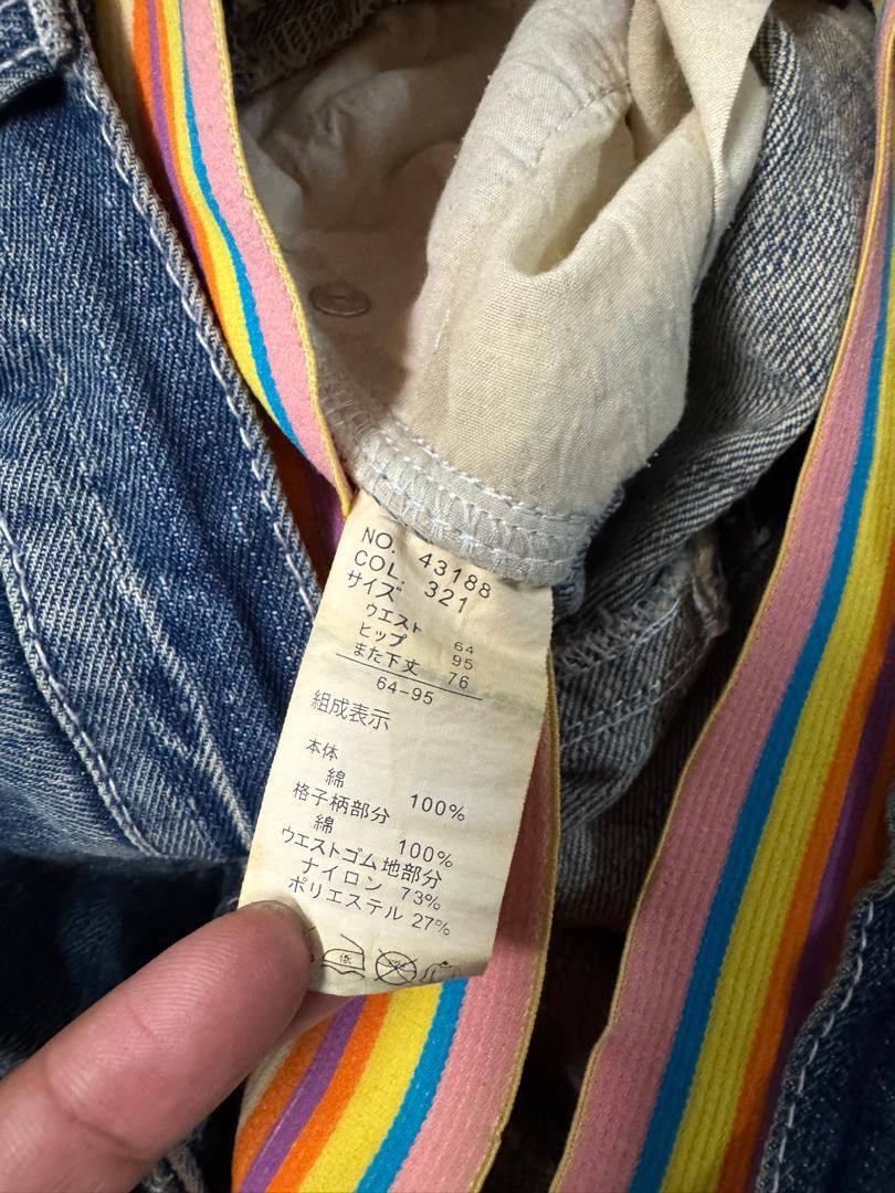 Undercover 💥Double Waist💥Vintage 90’s Japanese Whisker Distressed Rare Size 31" - 13 Thumbnail