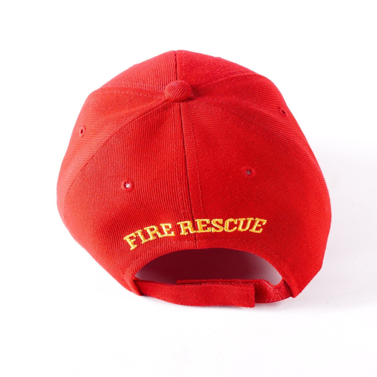 Other Fire Rescue Firefighter Flames Fiery Baseball Hat Cap Red Size ONE SIZE - 3 Thumbnail