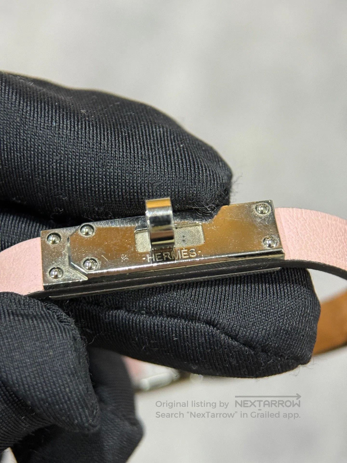 Hermes Hermes Kelly Pink Bracelet. Size ONE SIZE - 3 Thumbnail