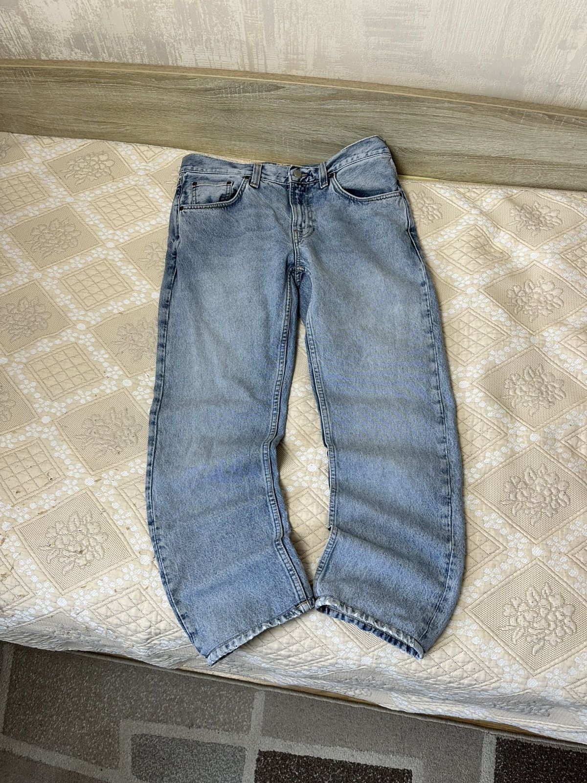 Nudie Jeans 🔥 Nudie Jeans Gritty Jackson Denim Pants Trousers Blue Rare Size US 31 - 4 Thumbnail