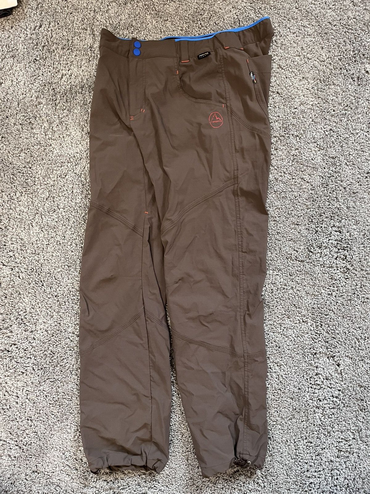 image of Arcteryx x La Sportiva Outdoor Trek Pants in Brown, Men's (Size 34)