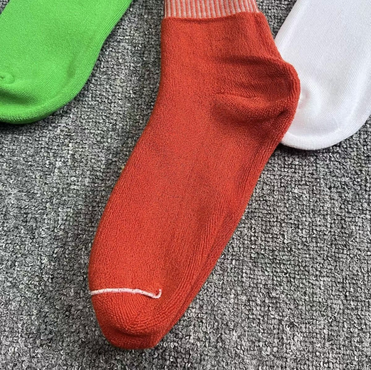 Alife Alife® Rainbow Stripe Terry-Loop Crew Socks Size ONE SIZE - 4 Thumbnail