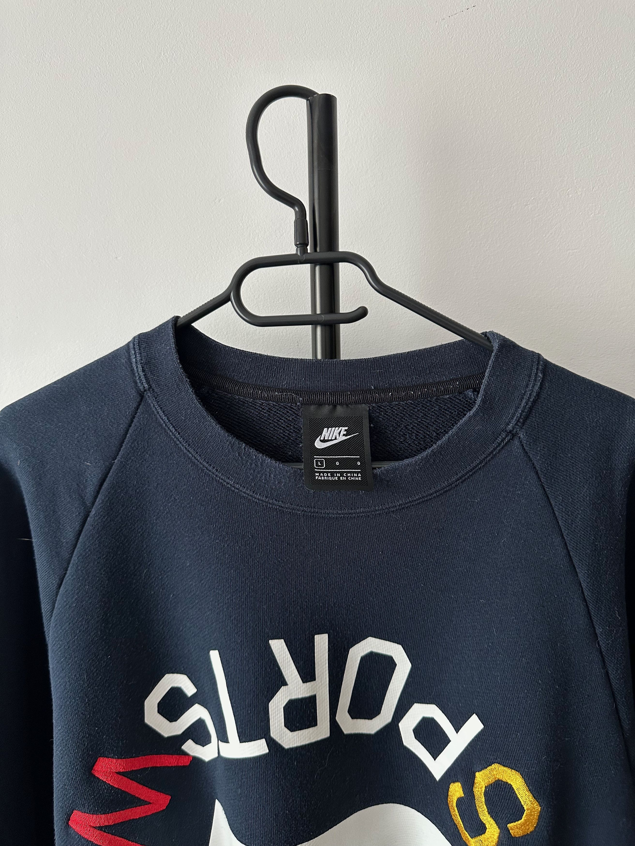 Nike Nike Sportswear NSW French Terry Crew 'Dark Obsidian' Size US L / EU 52-54 / 3 - 3 Thumbnail
