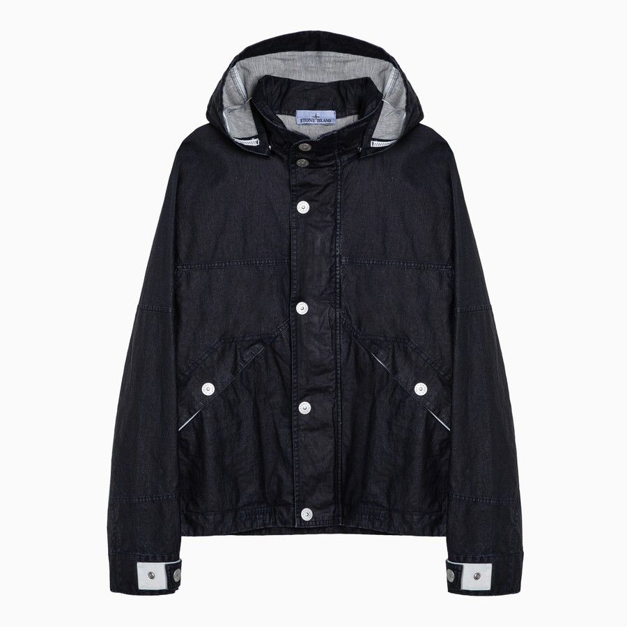Stone Island o1d2blof0624 Jacket in Royal Blue Size US M / EU 48-50 / 2 - 1 Thumbnail