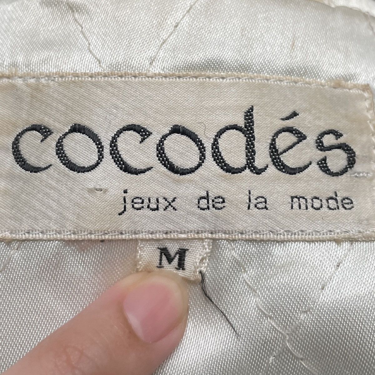 Japanese Brand × Vintage Vintage Japanese Brand Cocodes Varsity Jacket 1990s Size US M / EU 48-50 / 2 - 11 Thumbnail