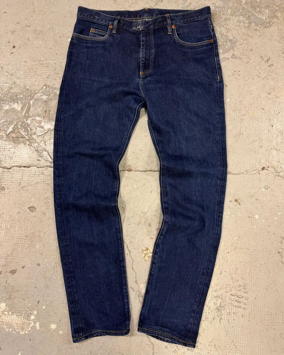 Maison Margiela × Vintage Aw2016 Maison Margiela Brut Denim Slim Jeans Size US 31 - 1 Thumbnail