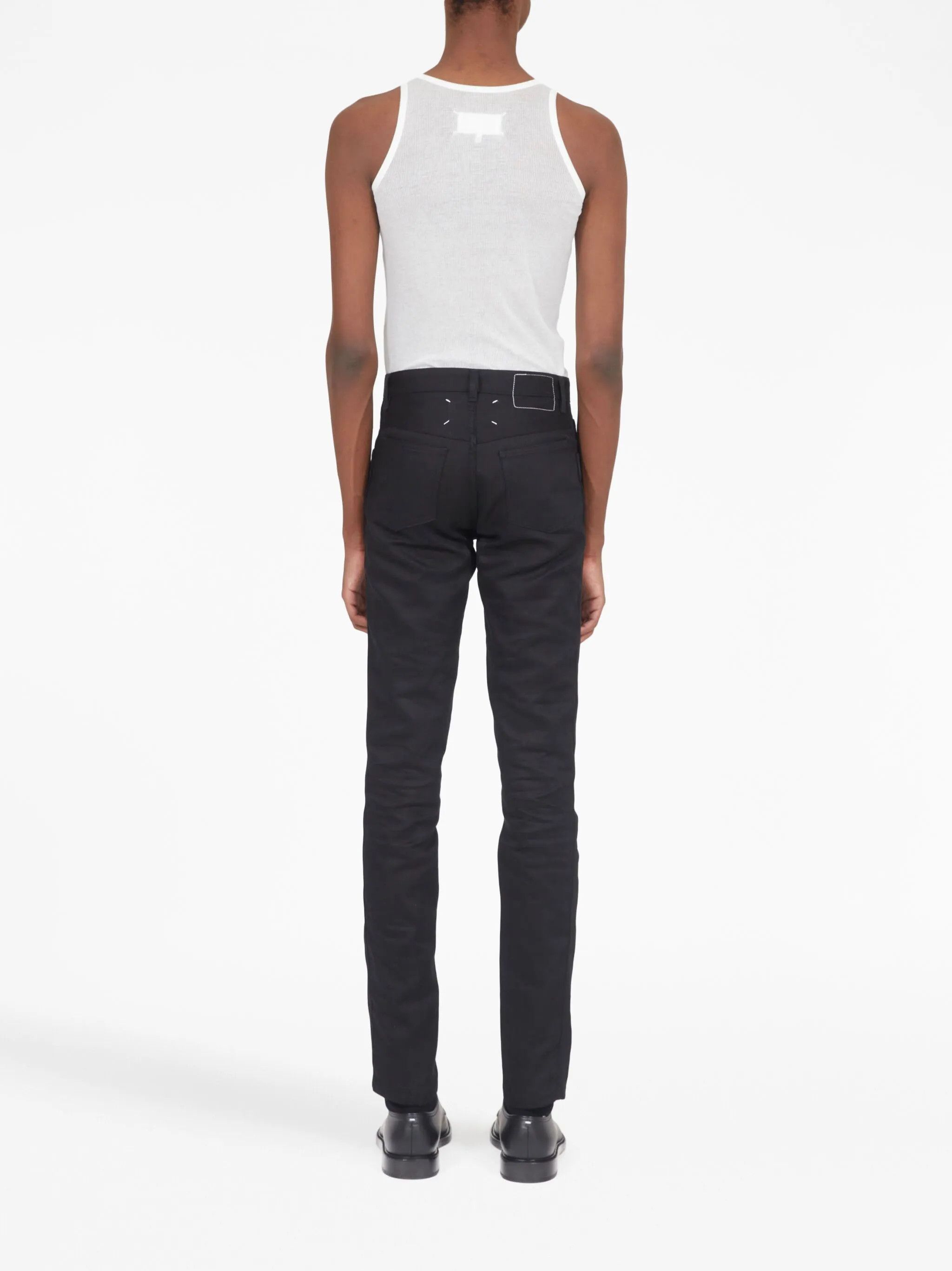 Maison Margiela oc11z0925 Skinny Jeans in Black Size US 30 / EU 46 - 4 Thumbnail