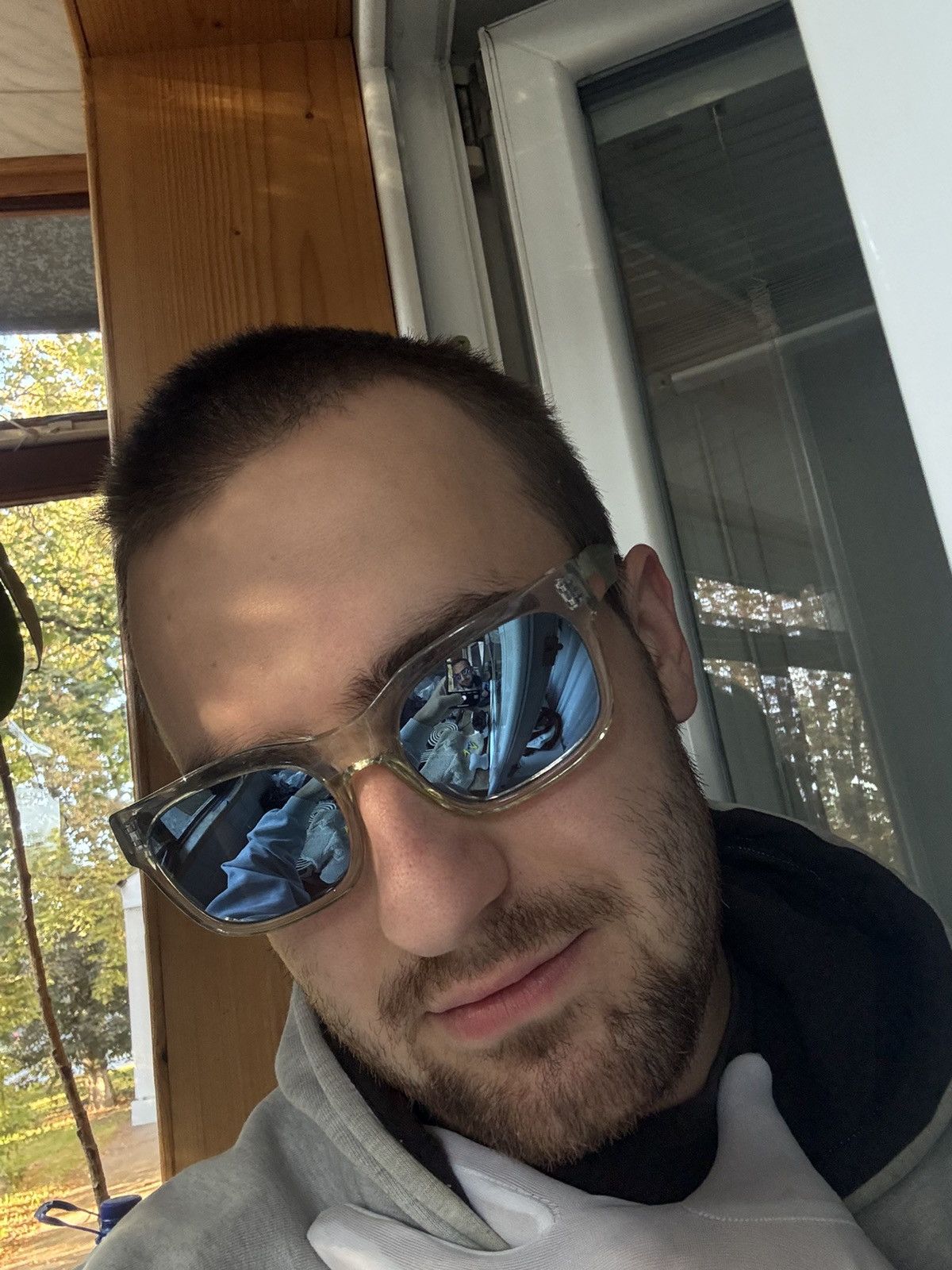 Wood Wood Wood Wood sunglasses Scorpio Blue Crystal unisex Size ONE SIZE - 7 Thumbnail