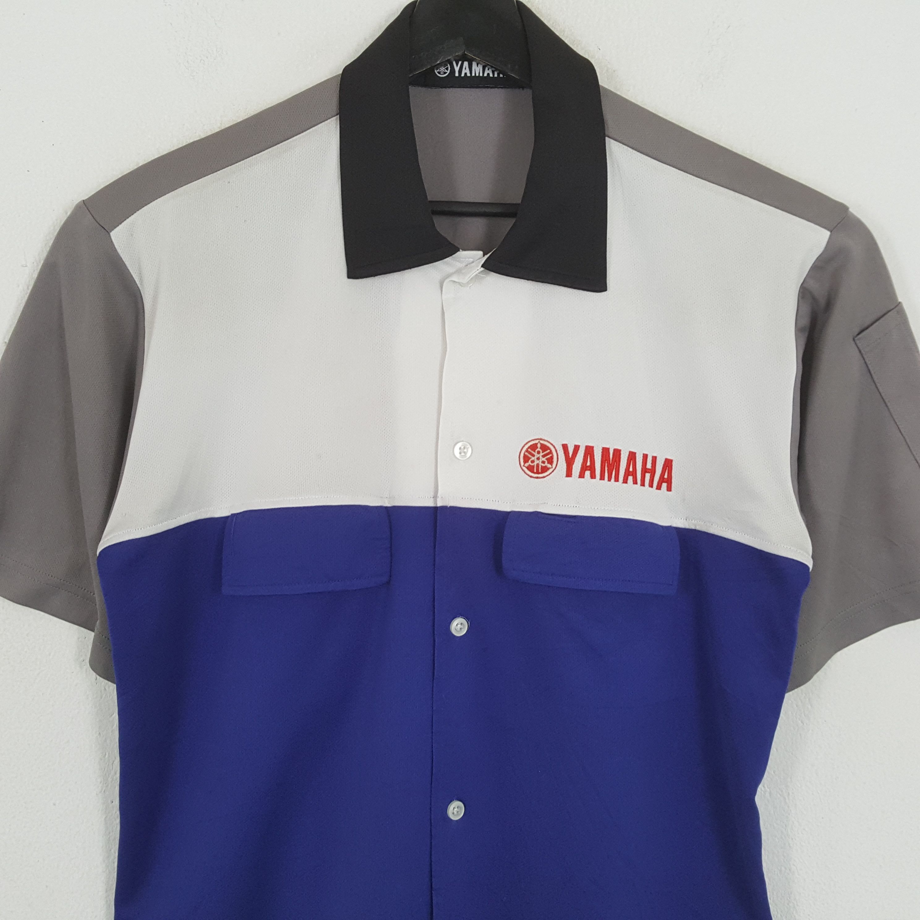 Japanese Brand × Yamaha YAMAHA Japanese Motorcycle Brand Collar Polos Size US L / EU 52-54 / 3 - 4 Thumbnail