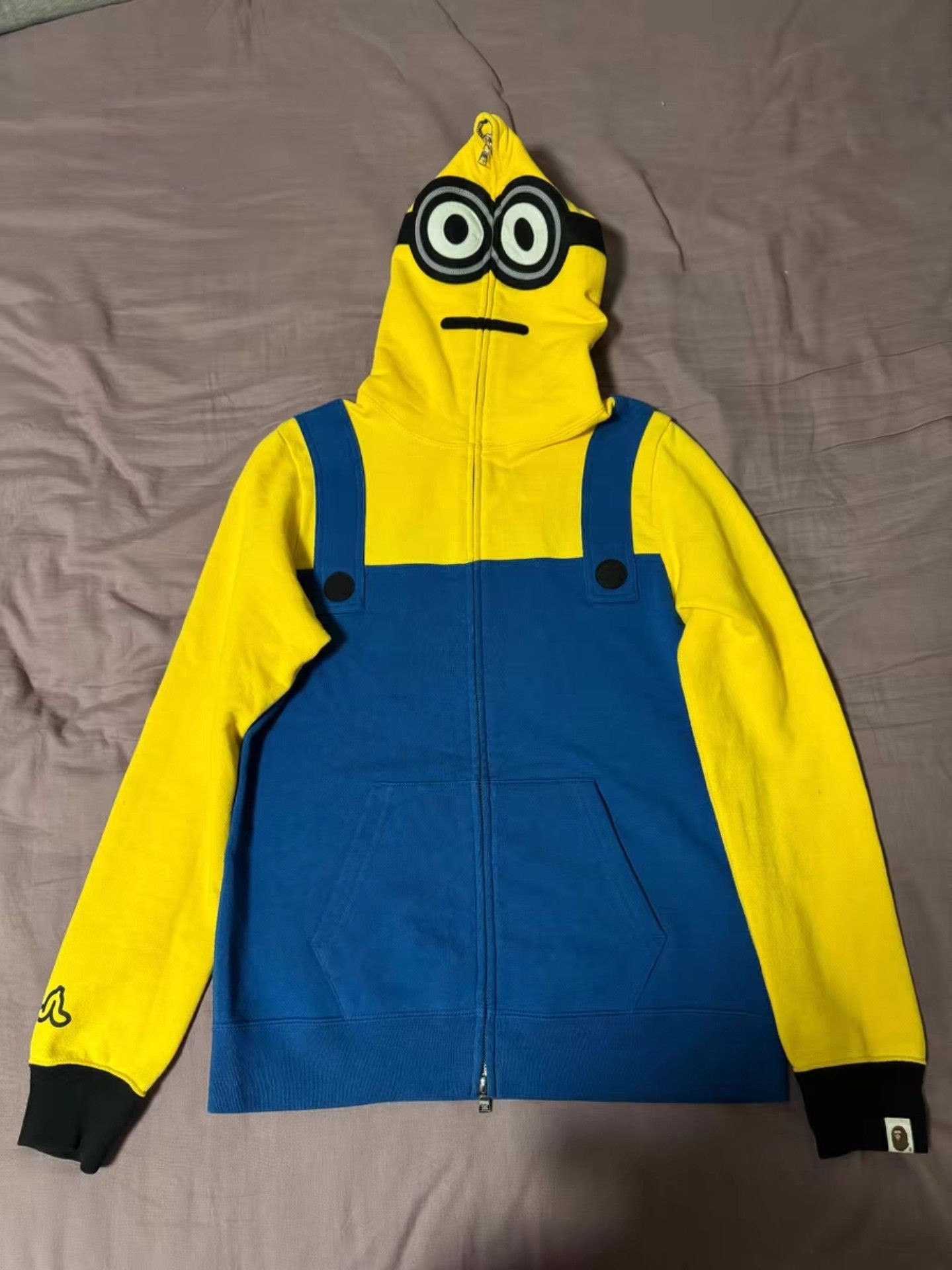 Bape Bape x minions zip hoodie Size S / US 4 / IT 40 - 1 Thumbnail