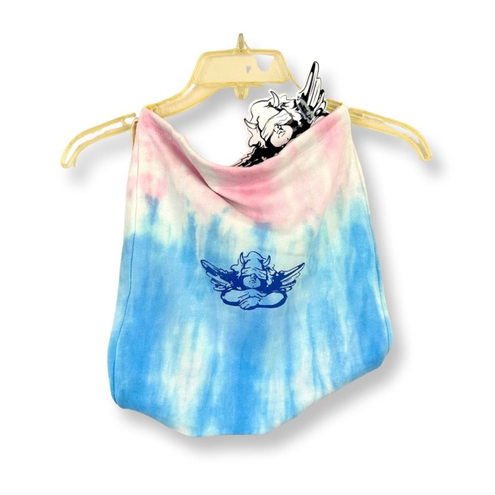 Boys Lie NWT Boys Lie Blue & Pink Cotton Satchel Size ONE SIZE - 1 Thumbnail