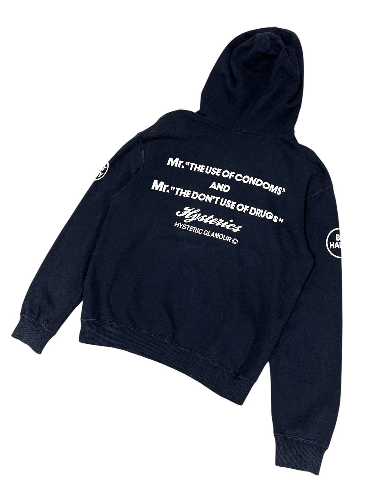 Hysteric Glamour HYSTERIC GLAMOUR DONT WORRY BE HAPPY PULLOVER JAPAN HOODIE Size US M / EU 48-50 / 2 - 10 Thumbnail