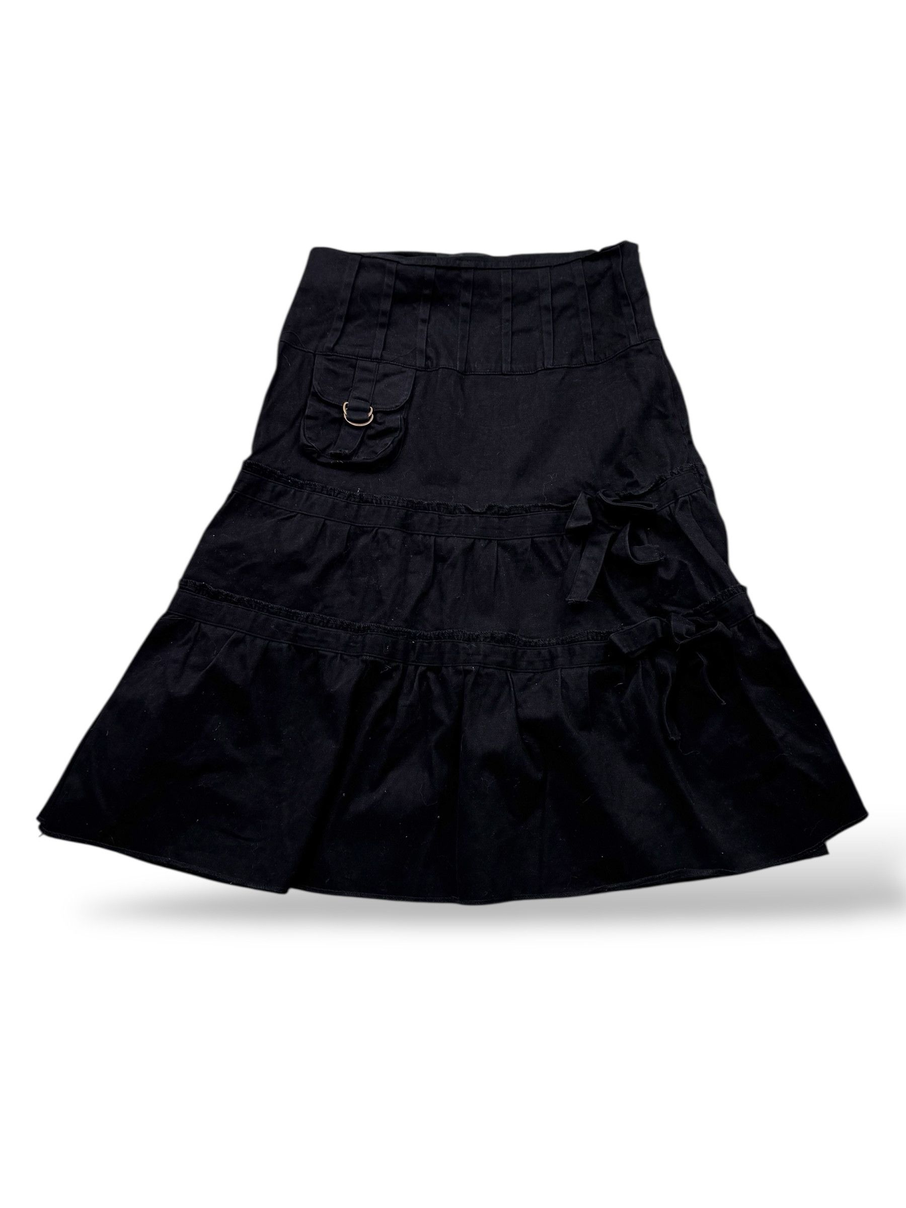 Vintage Flare Maxi Skirt With Pocket W302(V9)