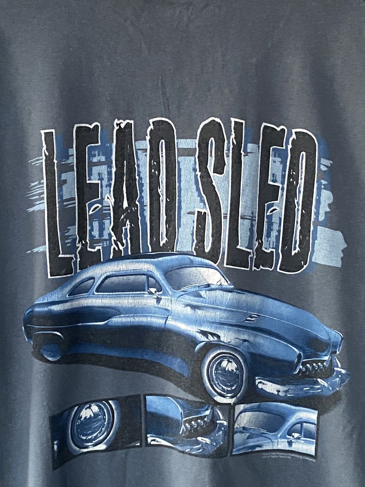 Vintage 1999 Hot Rod Magazine Lead Seed 90s Tees racing nascar