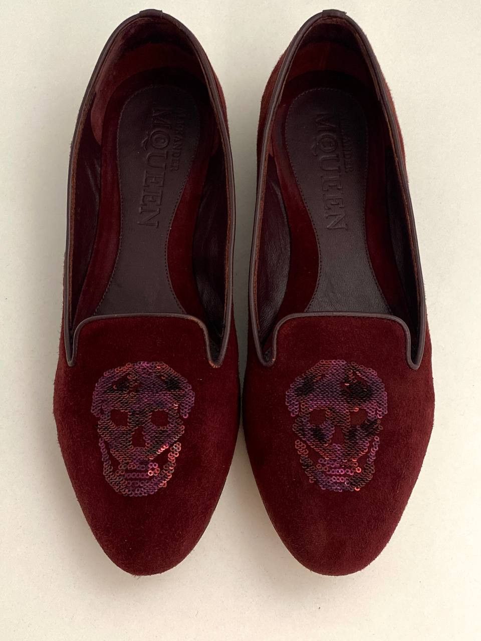 Alexander McQueen Alexander McQueen Skull Logo Loafers Ballet Shoes Vintage Size US 6 / IT 36 - 8 Thumbnail