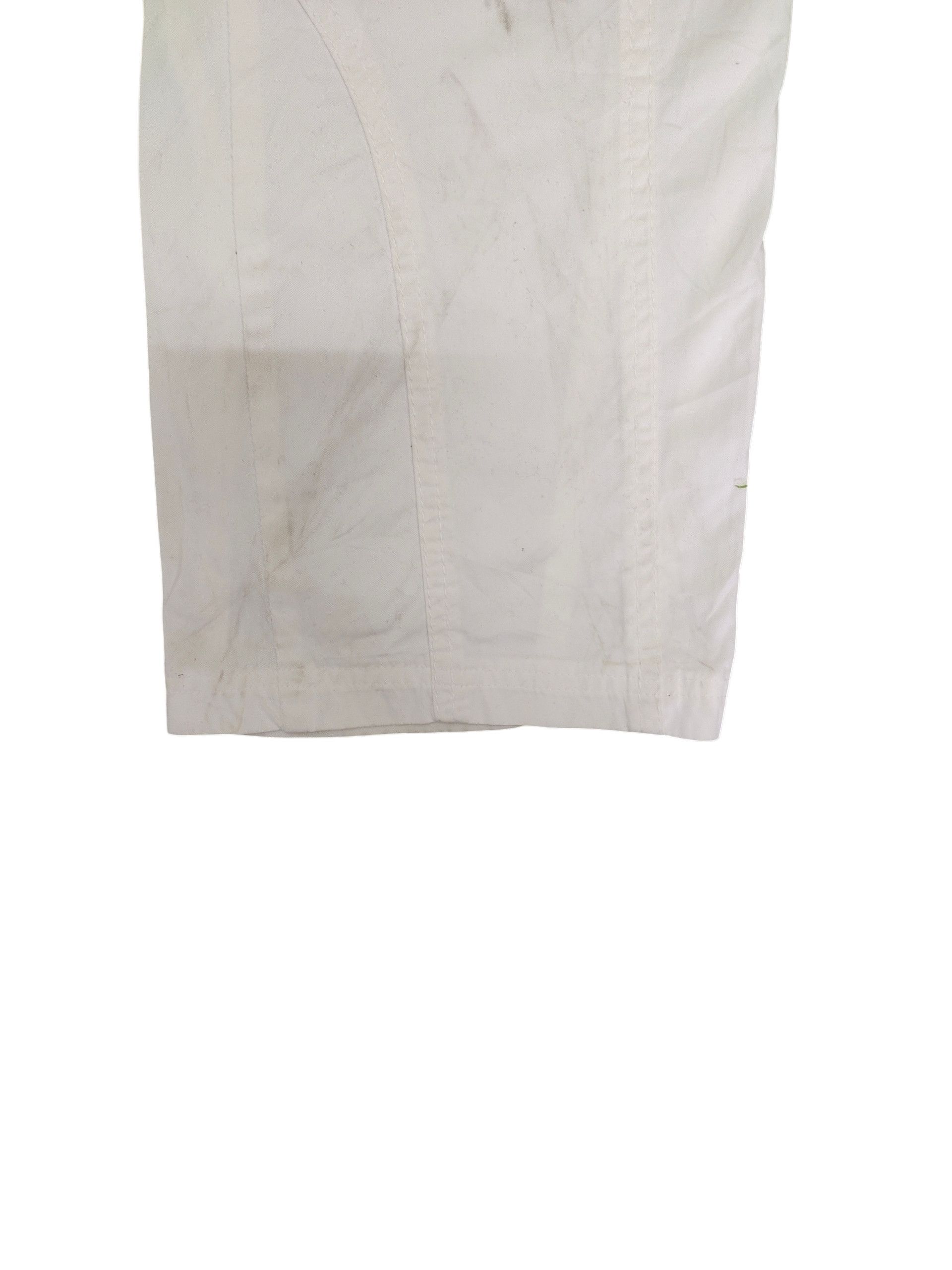 Absolut Joy Absolut Joy Einstein Asymmetric Cut White Zipper Pants Size US 30 / EU 46 - 5 Thumbnail