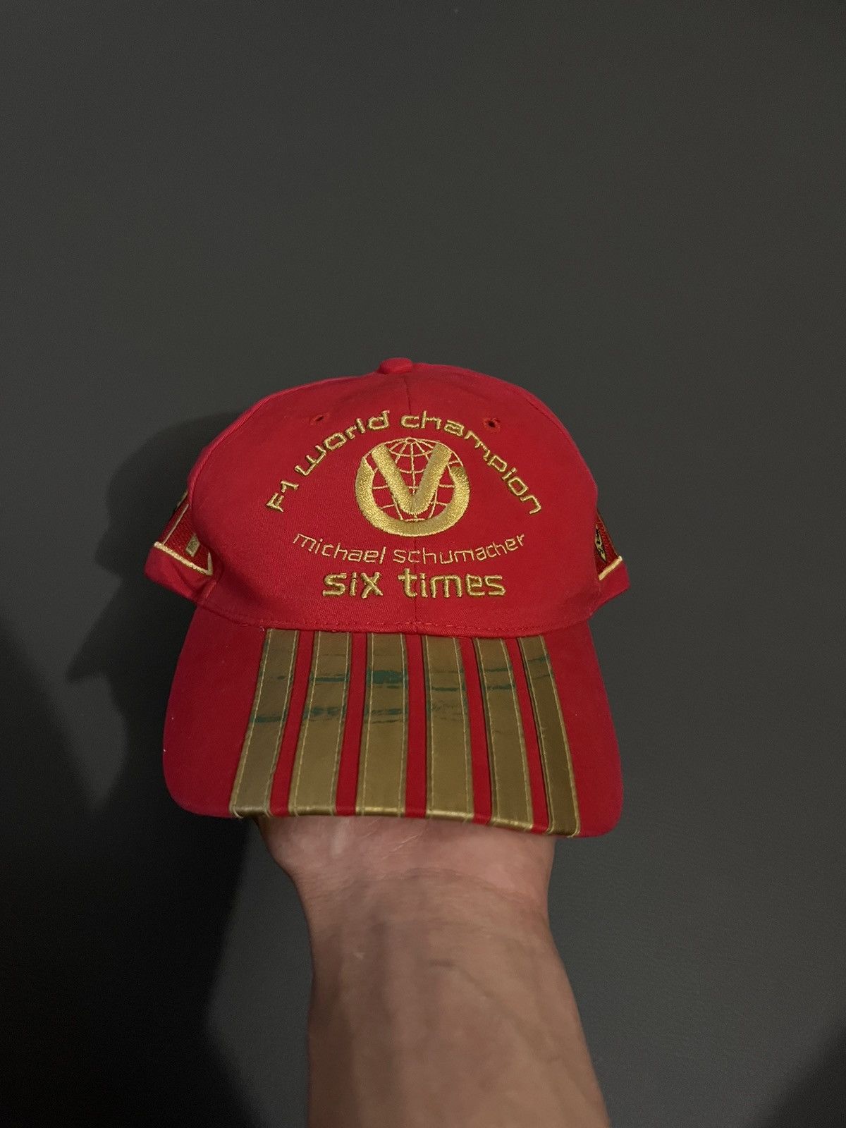 Ferrari × Formula 1 × Vintage FERRARI CAP VINTAGE MICHAEL SCHUMACHER CAP FORMULA 1 CAP Size ONE SIZE - 2 Thumbnail