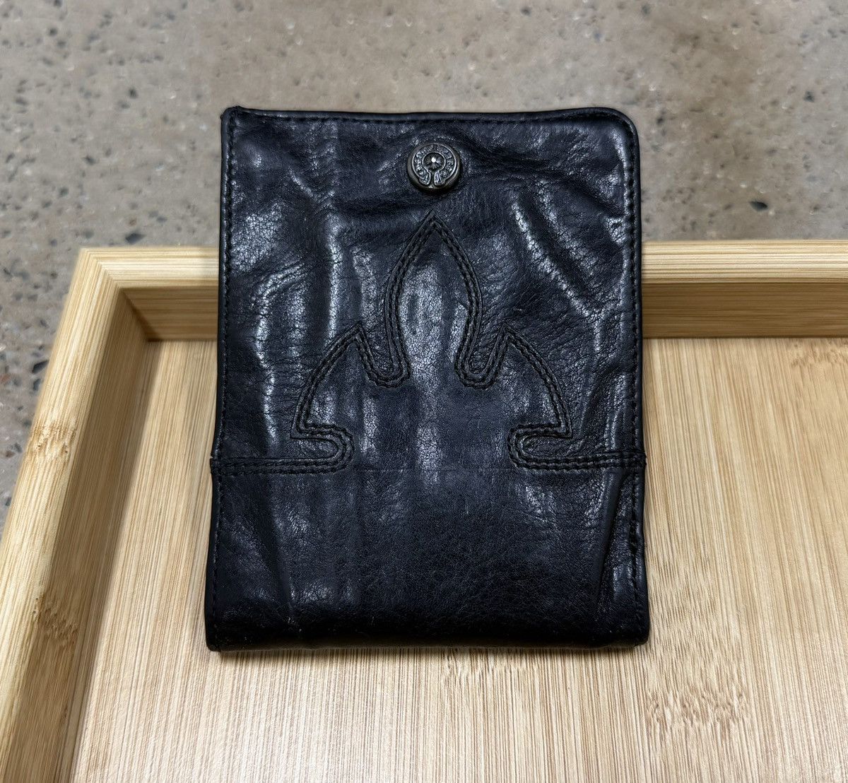 Chrome Hearts Chrome Hearts Flame leather wallet Size ONE SIZE - 4 Thumbnail