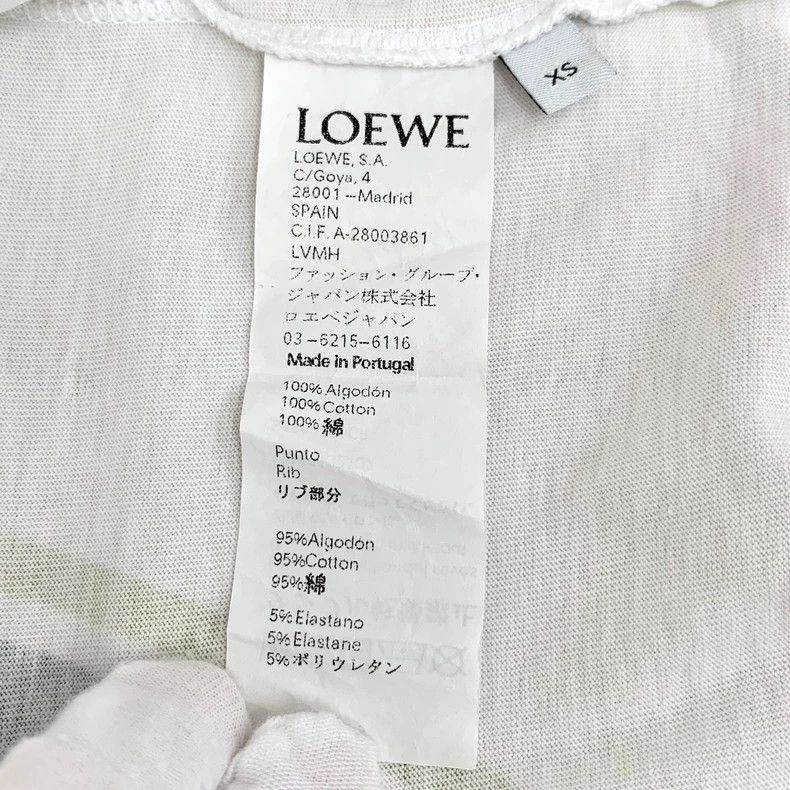 Loewe LOEWE White logo snow mountain elephant printed cotton rou Size XS / US 0-2 / IT 36-38 - 6 Thumbnail