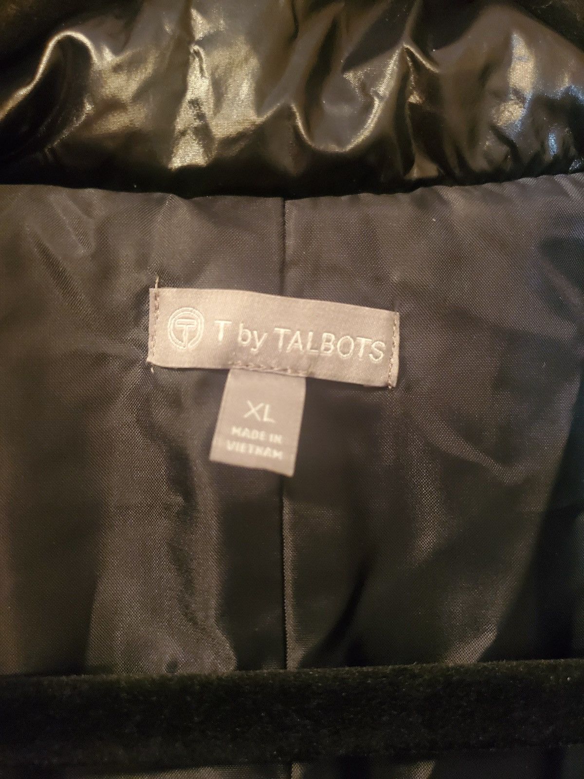Talbots NWT T by Talbots High Shine High-Low Hem Quilted Puffer Vest Size XL / US 12-14 / IT 48-50 - 7 Thumbnail