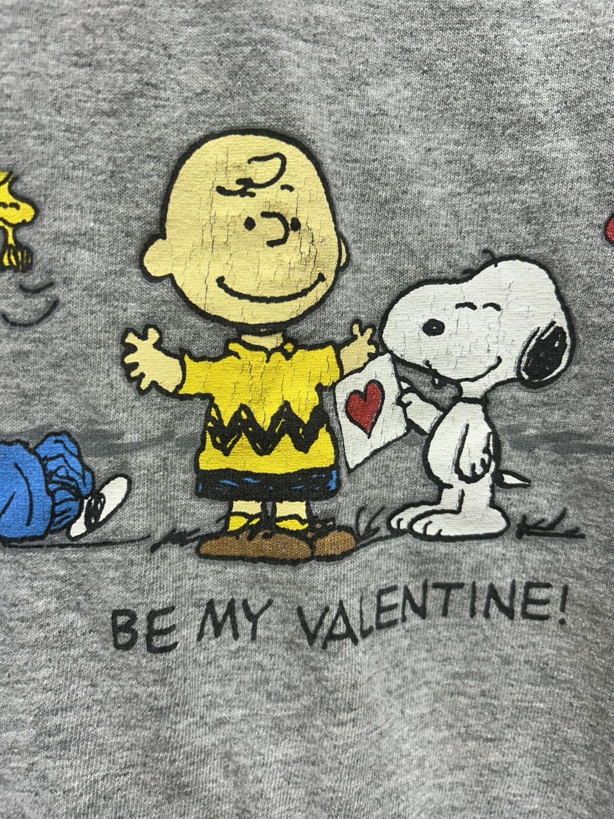 Peanuts Peanuts Be My Valentine Snoopy & Charlie Brown Graphic Tee Size US M / EU 48-50 / 2 - 4 Thumbnail