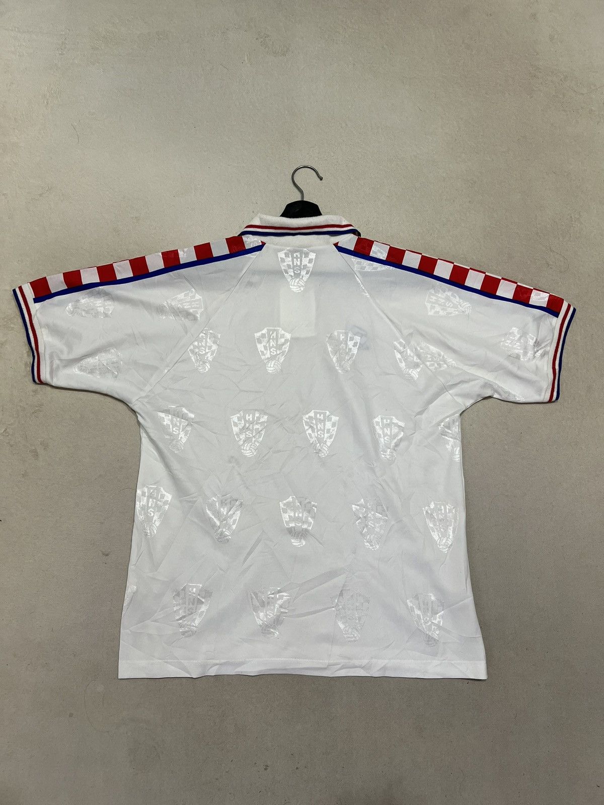 Lotto Sport Croatia 1996 Lotto Away Jersey Vintage Size US L / EU 52-54 / 3 - 6 Thumbnail