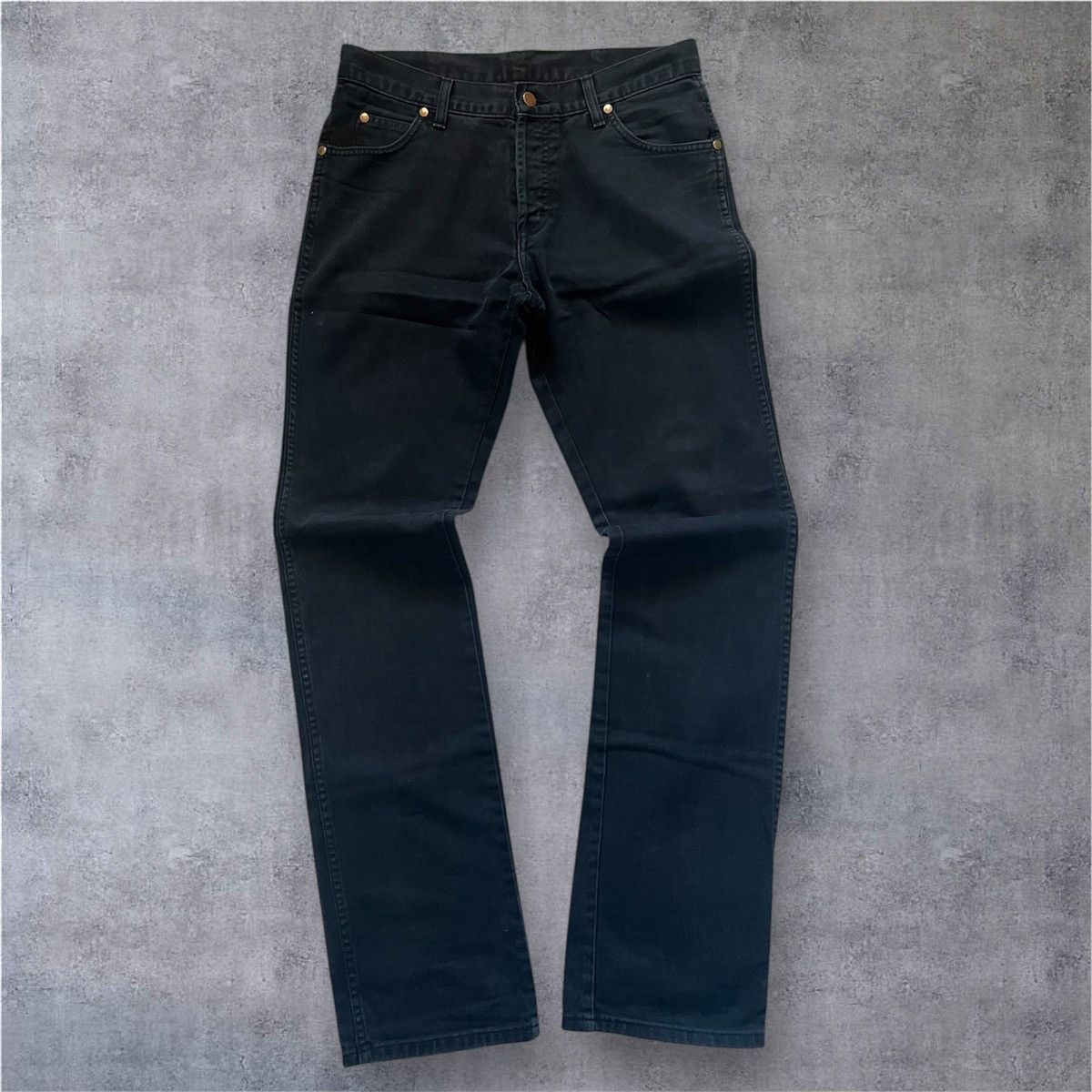Wrangler Wrangler Evolution Black Jeans W32 L36 | Extra Long Tall Fit Size US 32 / EU 48 - 1 Thumbnail
