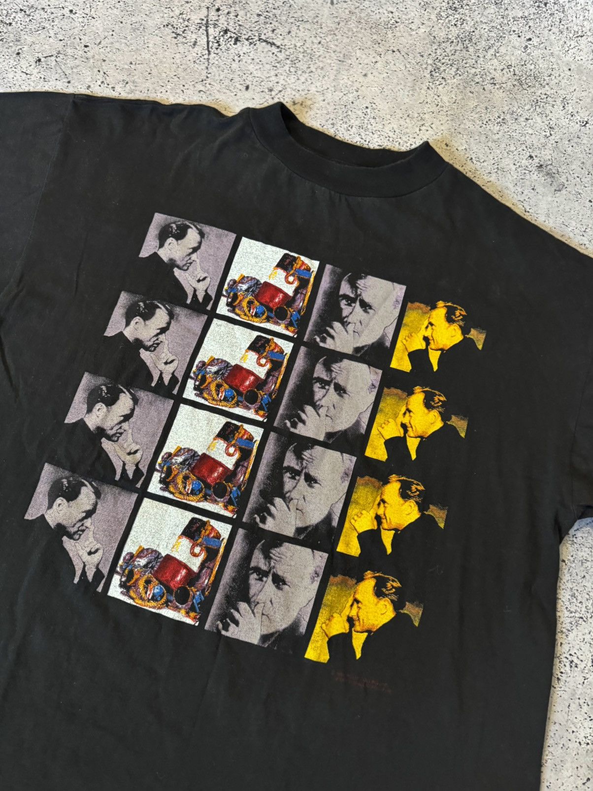 Designer Vintage Phil Collins 1994 Sears Tour Concert T-Shirt Brockum Size US XL / EU 56 / 4 - 3 Thumbnail