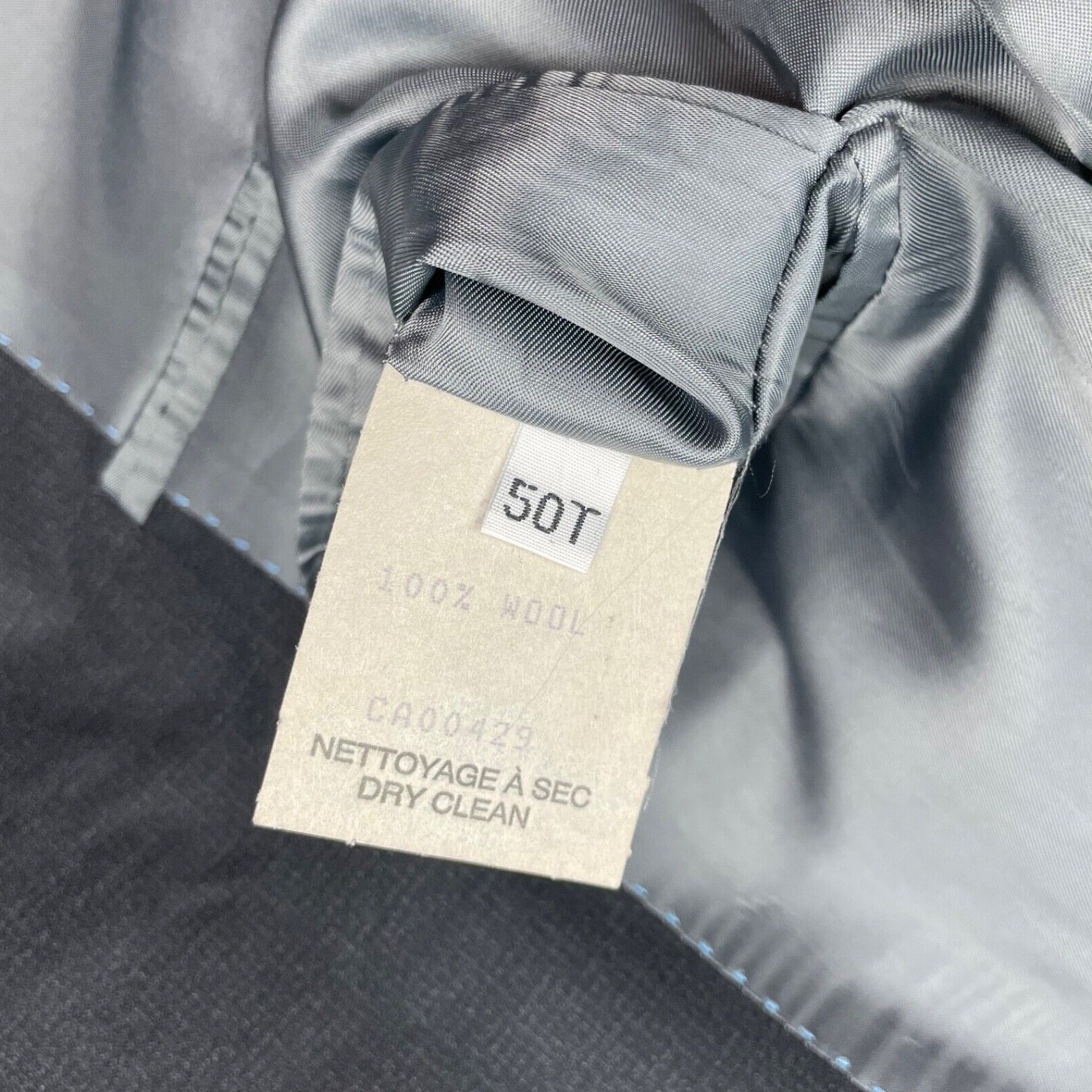 Peter Millar Peter Millar Men’s NanoLuxe 100% Wool 2-Button Suit Gray• 50 Size 50L - 7 Thumbnail