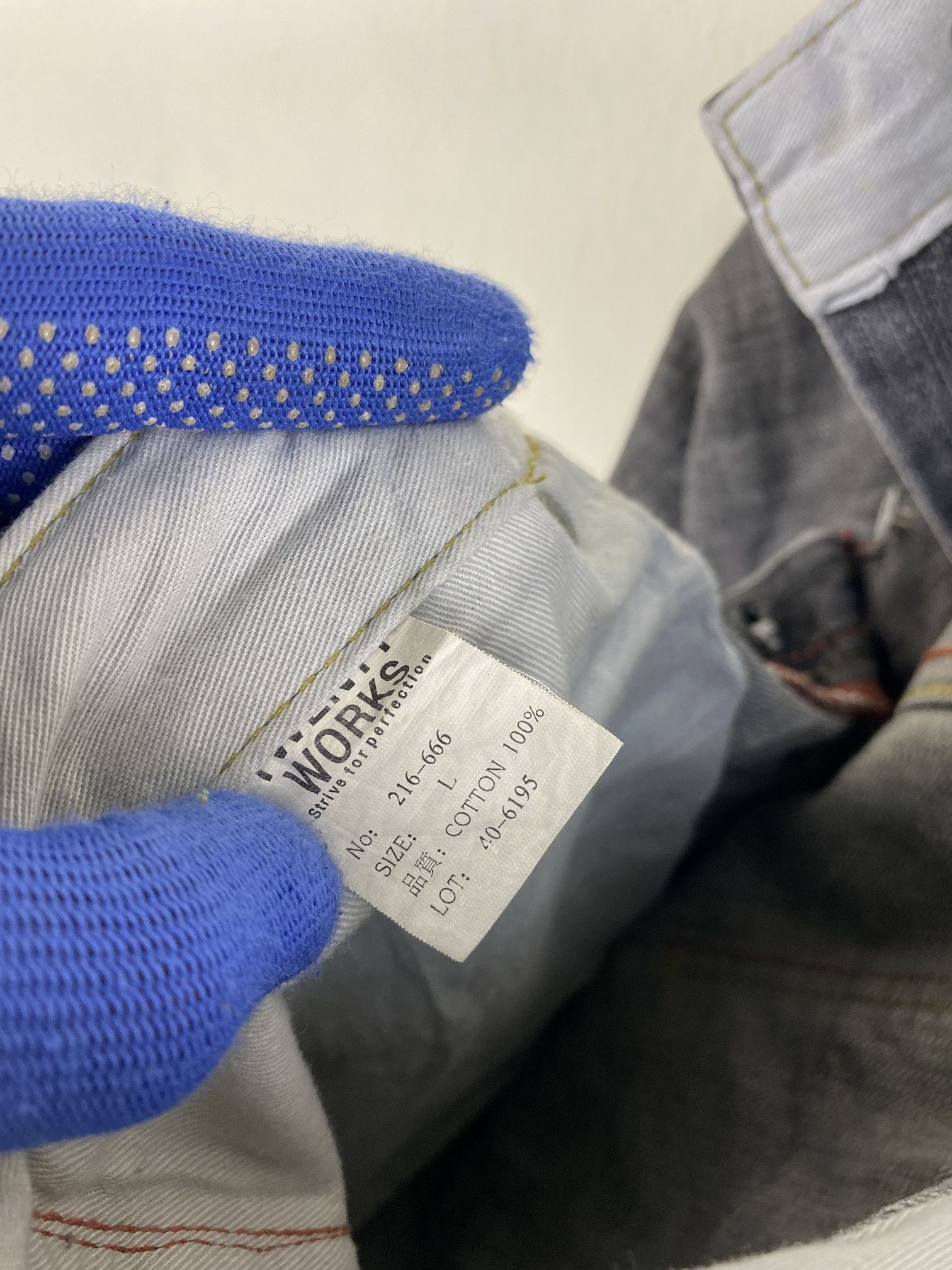 Japanese Brand Japan Twenty Works distressed doubleknee faded black jean Size US 32 / EU 48 - 11 Thumbnail