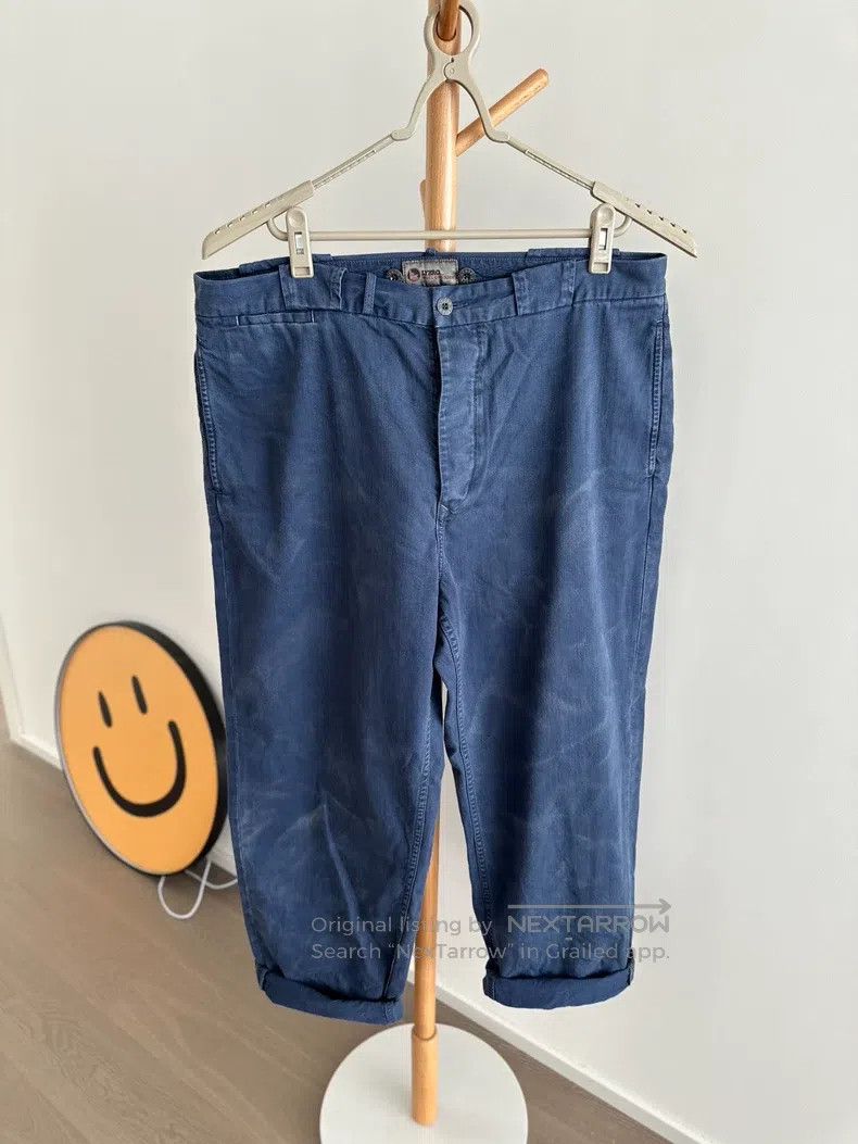 Nigel Cabourn Nigel Cabourn Blue water-washed old trousers Size US 36 / EU 52 - 6 Thumbnail