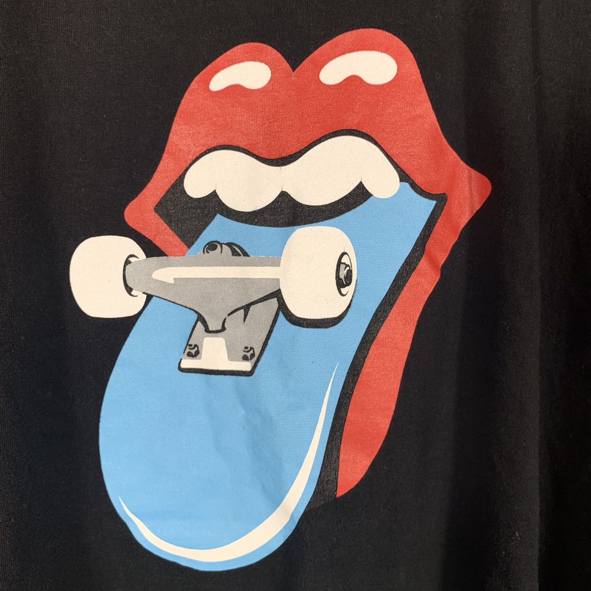 Band Tees × The Rolling Stones The Rolling Stones Skateboard T-Shirt Tee Vintage Style y2k Size US XL / EU 56 / 4 - 3 Thumbnail