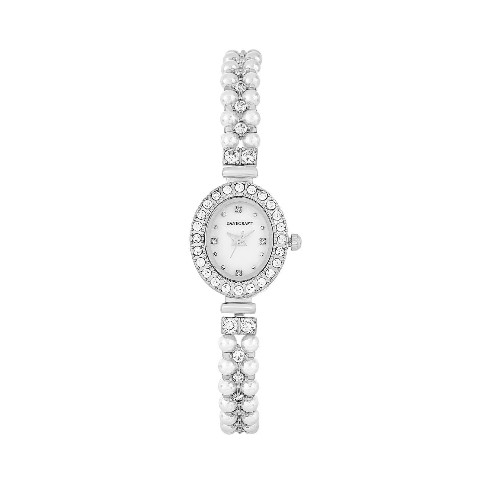 Other Danecraft Women’s Silver-Plated Oval Watch Quartz | NWT Size ONE SIZE - 1 Thumbnail
