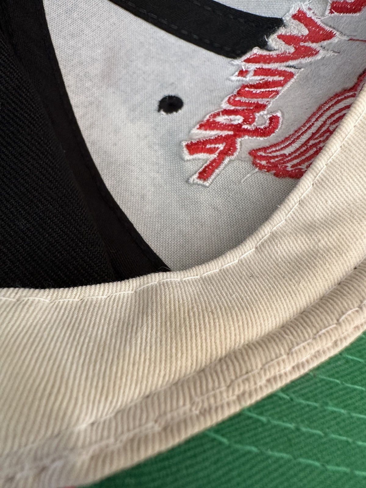 Vintage Vintage 90s Detroit Red Wings Fitted Hat 7 1/8 Size ONE SIZE - 8 Thumbnail