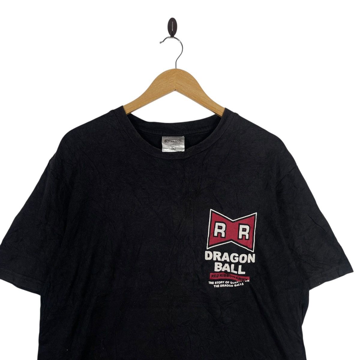 Vintage Dragon Ball Z Red Ribbon Army RR Logo Tee | Anime T-Shirt Size US XXL / EU 58 / 5 - 3 Thumbnail