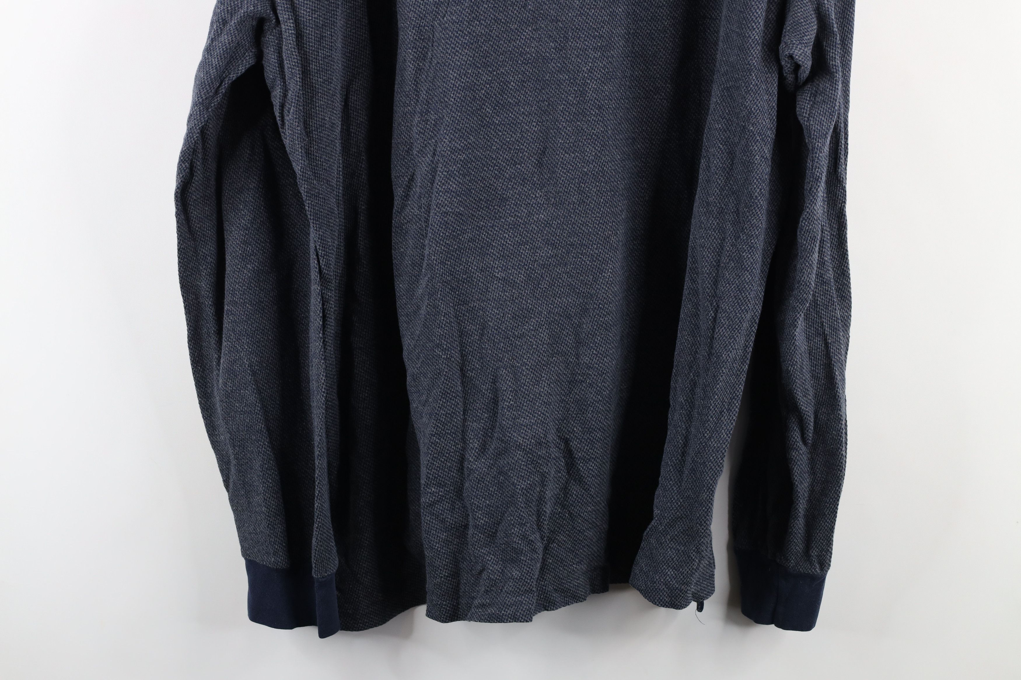Ralph Lauren Vintage 90s Ralph Lauren Knit Long Sleeve Rugby Polo Shirt Size US XXL / EU 58 / 5 - 10 Thumbnail