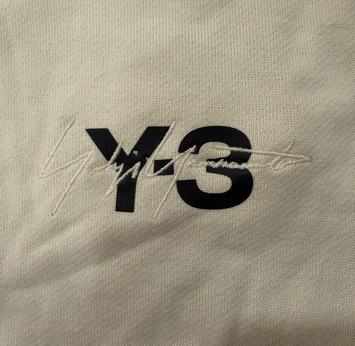 Y-3 Y-3 Beige Sashiko Pants Size US 33 - 3 Thumbnail