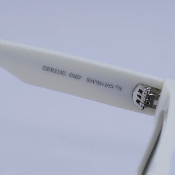 Off-White Off-White OERI13Z CHANDLER 0107 Sunglasses White Square Size ONE SIZE - 7 Thumbnail