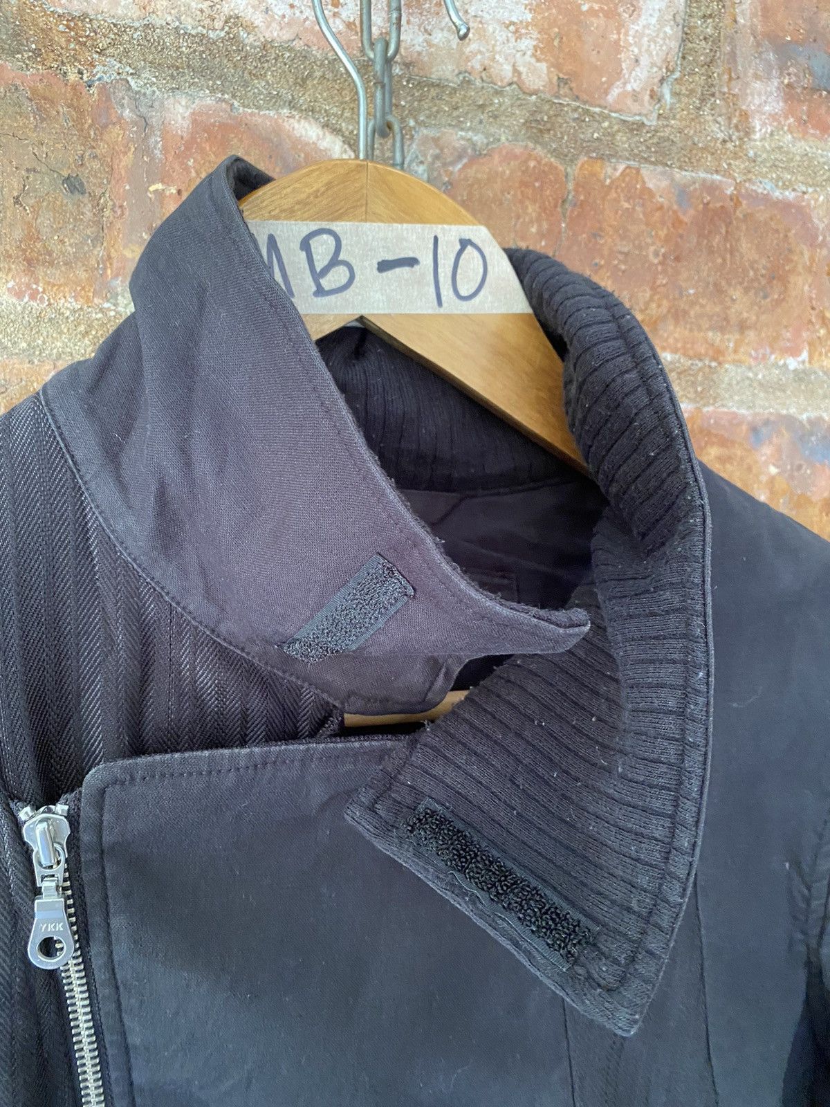 Beams Plus × Needles 2000s Beams Influence Link Leather trim texture jacket Size US S / EU 44-46 / 1 - 9 Thumbnail